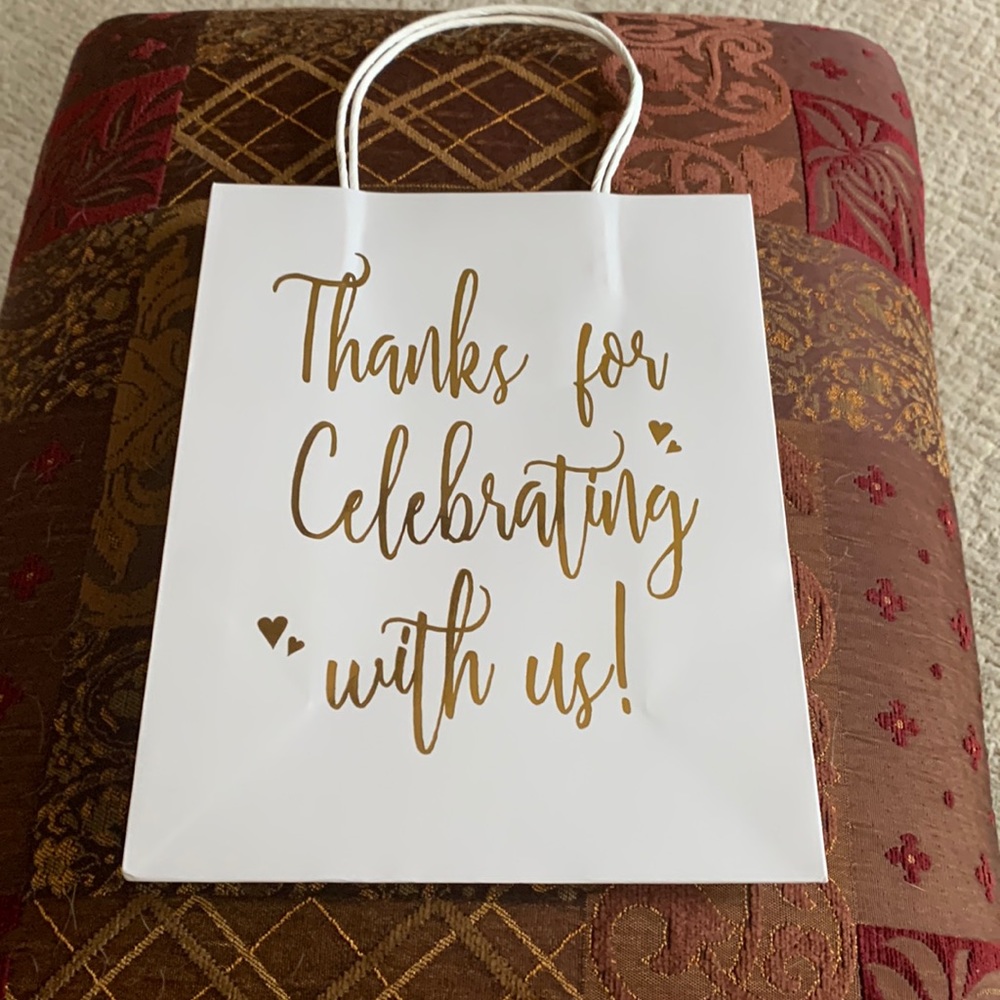 New party favor/gift  bags. We used them for awedding for out of town guests.